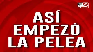 As&iacute; empez&oacute; la pelea mortal en Bat&aacute;n