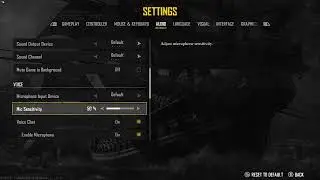 How to Change Microphone and Its Sensitivity in Skull & Bones