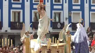 Procesión Resucitado. Domingo Resurrección. Semana Santa 2018
