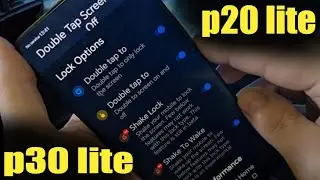 Double tap screen on off huawei p20 lite | Double tap screen on off huawei p30 lite