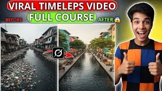 How to create viral river cleaning AI timeleps video | Ai Video Kaise Banaye free 