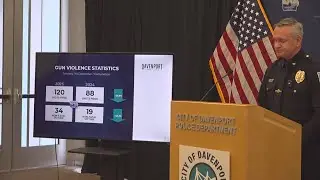 Crime is down in Davenport, according to police data
