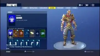 Red Shield Back Bling on 35 outfits | Red knight - Fortnite !!!