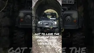 BMW ENGINE￼ SWAPPED DEFENDER 90 #4wd #4x4 #4wd247 #defender #engineswap