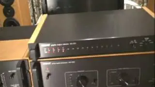 Vintage Heathkit stereo equipment