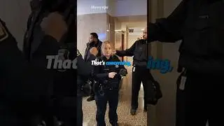 Female Cop On A Power Trip 😂 full vid: longislandaudit yt