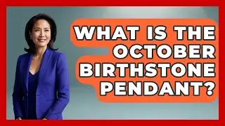 What Is The October Birthstone Pendant? - Jewelry Market Spotlight