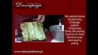 Stamperia - Efekt Drewna