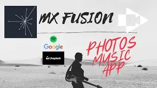 MX FUSION APP for Music and Photo Lovers, Creators, Music Artists, and Photographers.