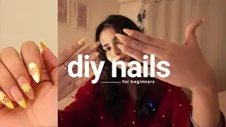 how i do my nails at home💅