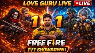 &lrm;🔴 FREE FIRE LIVE | CUSTOM ROOM | HEADSHOT ONLY💀