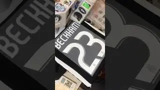 Retro 06/07 Real Madrid Beckham 23 jersey #retro #realmadrid #beckham #jersey #short