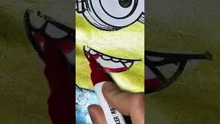 Coloring satisfying Minion #minionsshorts #bob #coloring #shorts