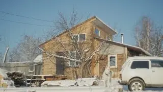 Building a timber house alone in 3 month