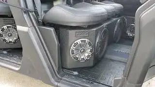 wetbox can am defender 32 speaker demo system