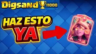 NO COMETAS este ERROR al SUBIR de ARENA en Clash Royale (Mi Mazo + Consejos)