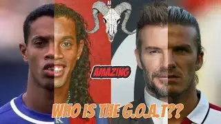 &ldquo;Who&rsquo;s the real G.O.A.T? 🐐 Drop your pick in the comments!&rdquo; #football #beckham #messi #ronaldo 