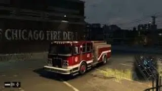 INSANE FIRE TRUCK IN WATCH DOGS