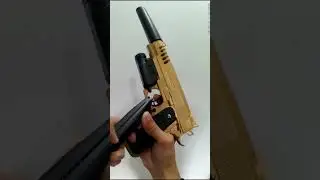 Gold Pistol Toy Gun Airsoft
