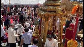 7 Procession et Aspersion de Phrabang 2023 ພິທີ ຫົດສົງ ພຣະບາງ