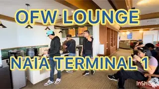 OFW LOUNGE NAIA TERMINAL 1 (Free Snack before flight)