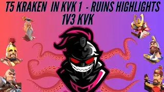 АККАУНТ T5 КРАКЕН В KVK 1 - РУИНЫ, БОИ - ПРЕДАТЕЛЬСТВО - 1 НА 3 - [RISE OF KINGDOMS[