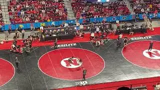 Peyton Robb Nebraska Husker Wrestling vs Kendall Coleman Purdue Big Ten Tournament 3/5/2022