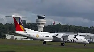 PAL Express Bombardier Q400 [RP-C5912] Landing 05 | Davao Airport