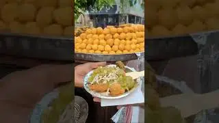 Most Popular Street Food Ram Laddu || Noida sec. 18, Atta Market || Noida Street Food #shorts