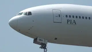 PIA Boeing 777-200ER AP-BMH Landing and Takeoff [NRT/RJAA]