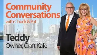 Pat interviews Teddy at Craft Kafe