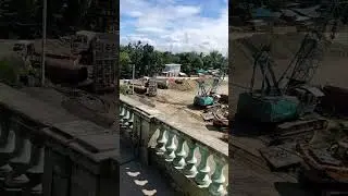 Ongoing Widening of Suage Bridge Project over Suage River at Janiuay, Iloilo