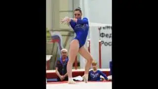 Aliya Mustafina - Floor Music 2013 Euro