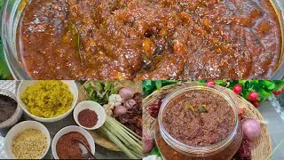 របៀបធ្វើ គ្រឿងសម្លការី How to make curry powder