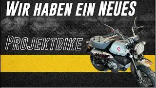 Ich habe mir einen weiteren Kindheitstraum erfüllt 😍#honda #monkey #125cc #klassiker