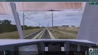 Passing Acharnai Station - Trainz Simulator