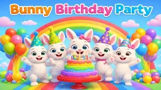 Bunny Party Fun|Happy Bunny Birthday|Birthday with Bunnies| @TwinBabiesTv #recommended 