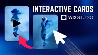 How To Create Interactive Cards in Wix Studio 🔳 How To Add Dynamic Cards in Wix Studio ✔️