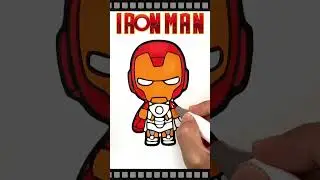 Coloring Iron Man [Coloring book] #drawing #ぬりえ