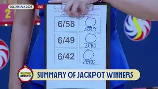 [LIVE] PCSO 9:00 PM Lotto Draw - December 2,  2025