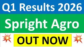 SPRIGHT AGRO Q1 results 2026 | SPRIGHT AGRO results today | SPRIGHT AGRO Share News | SPRIGHT Share