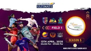 🎥 LIVE: Refex MUL Season 5 – Day 1 | Field 1 Stream | Ultimate Frisbee in Mumbai 🥏🔥