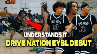 Drive Nation 17U EYBL Makes Season Debut! At Gaso vs Dallas Da Fam | Dakari Spear Was Frying!!