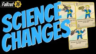 Fallout 76 PTS - Science Cards Are Changing....Again