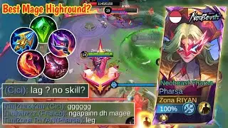 THIS IS REASON WHY PHARSA STILL THE BEST MAGE HIGHROUND FOR MIDLANER! GAMEPLAY & BUILD PHARSA - MLBB