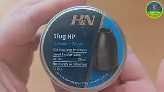Пули пневматические H&N Slug HP кал. 5.53, 1.62 g (200 шт)