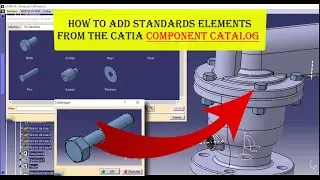 How to add standards elements form the CATIA components catalog!!
