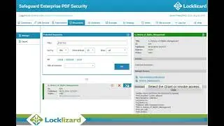 Document access: How to assign user access to a protected PDF file