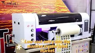 Tatech UV printer DTF UV printer Crystal cold transfer sticker A2 size UV DTF transfer film printer