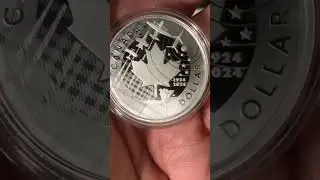 2024 $1 Silver Dollar featuring The Centennial of the RCAF #silverdollar #silvercoin